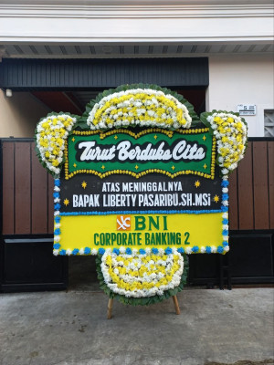 Papan Bunga Duka di Banyusoco