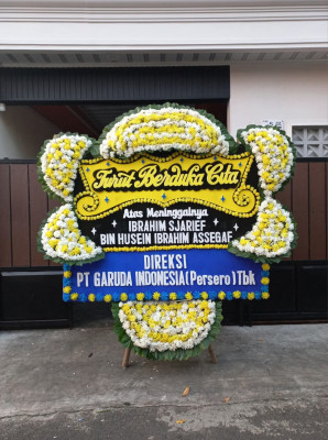 Papan Bunga Duka di Banyusoco