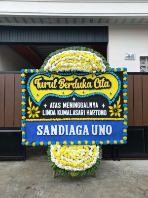 Papan Bunga Duka di Banyusoco