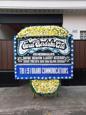 Papan Bunga Duka di Banyusoco